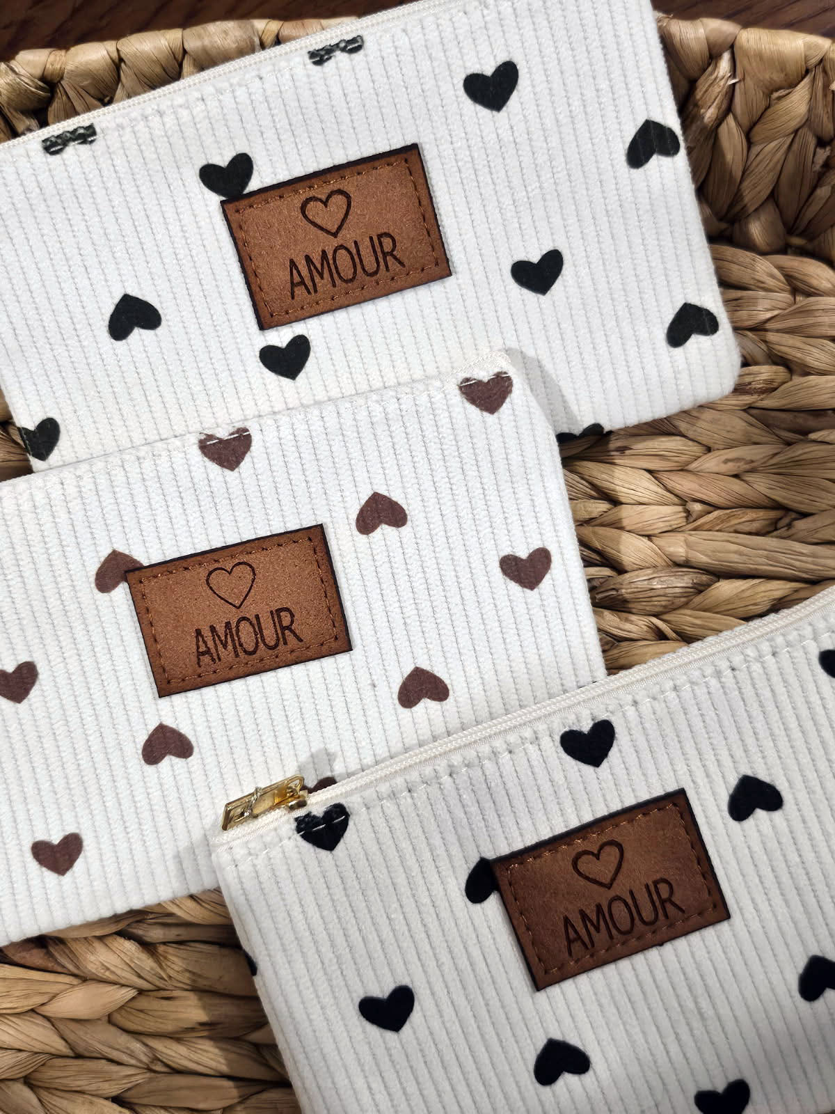 pochette amour cœur