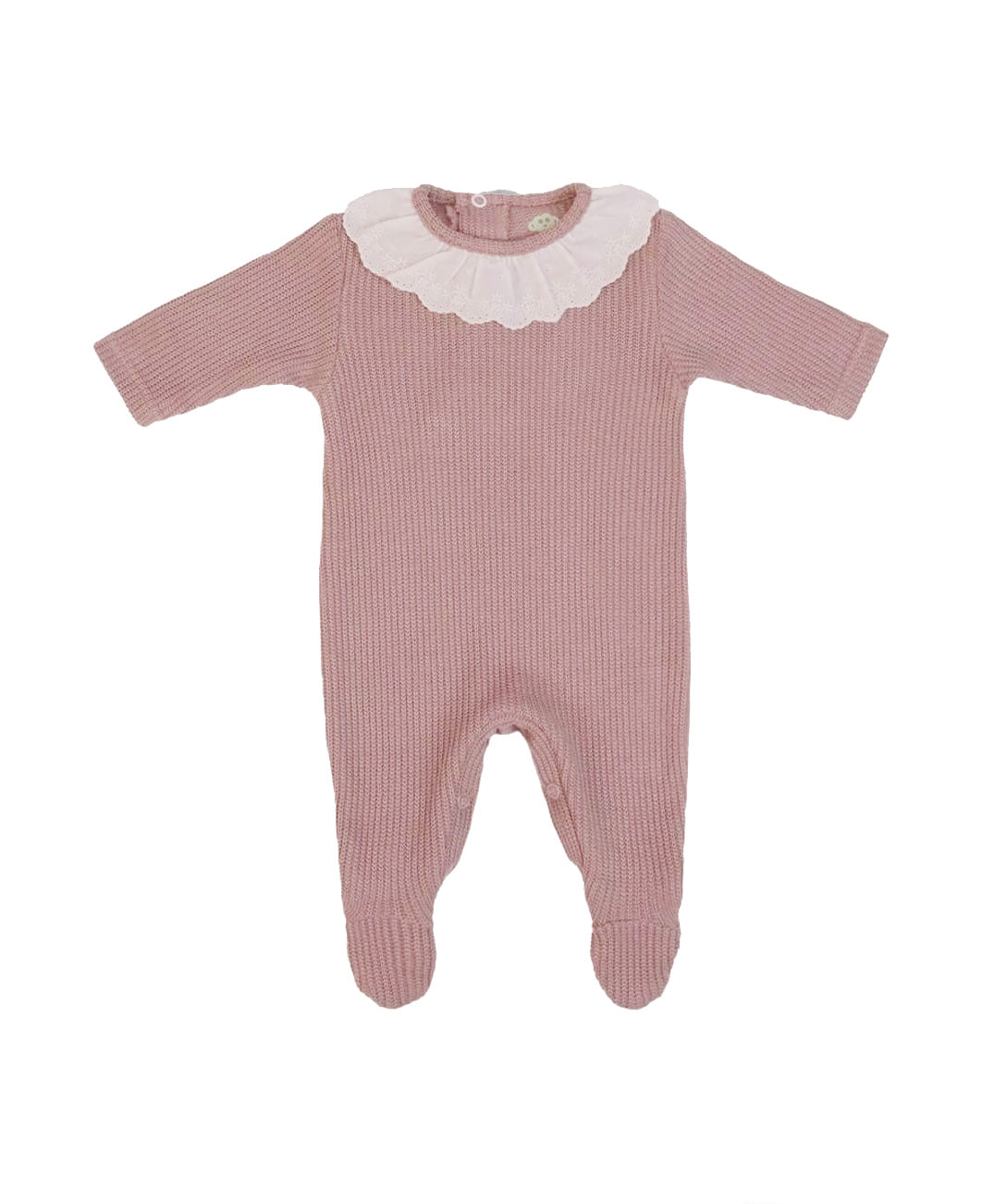 Grenouillère tricotée en coton