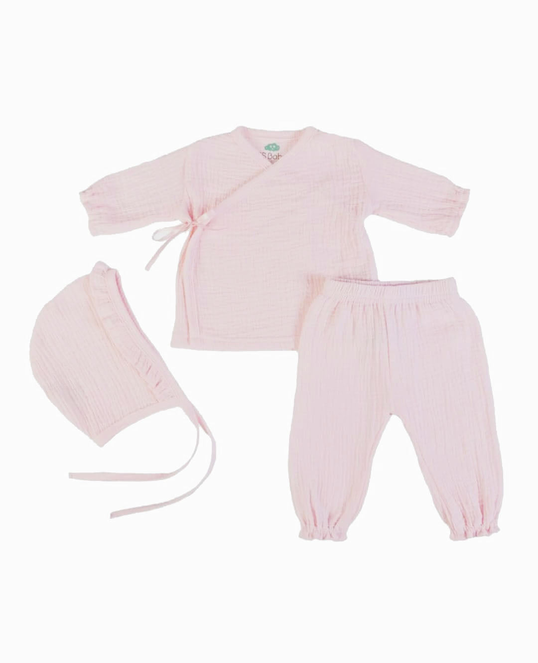 Ensemble brise céleste rose