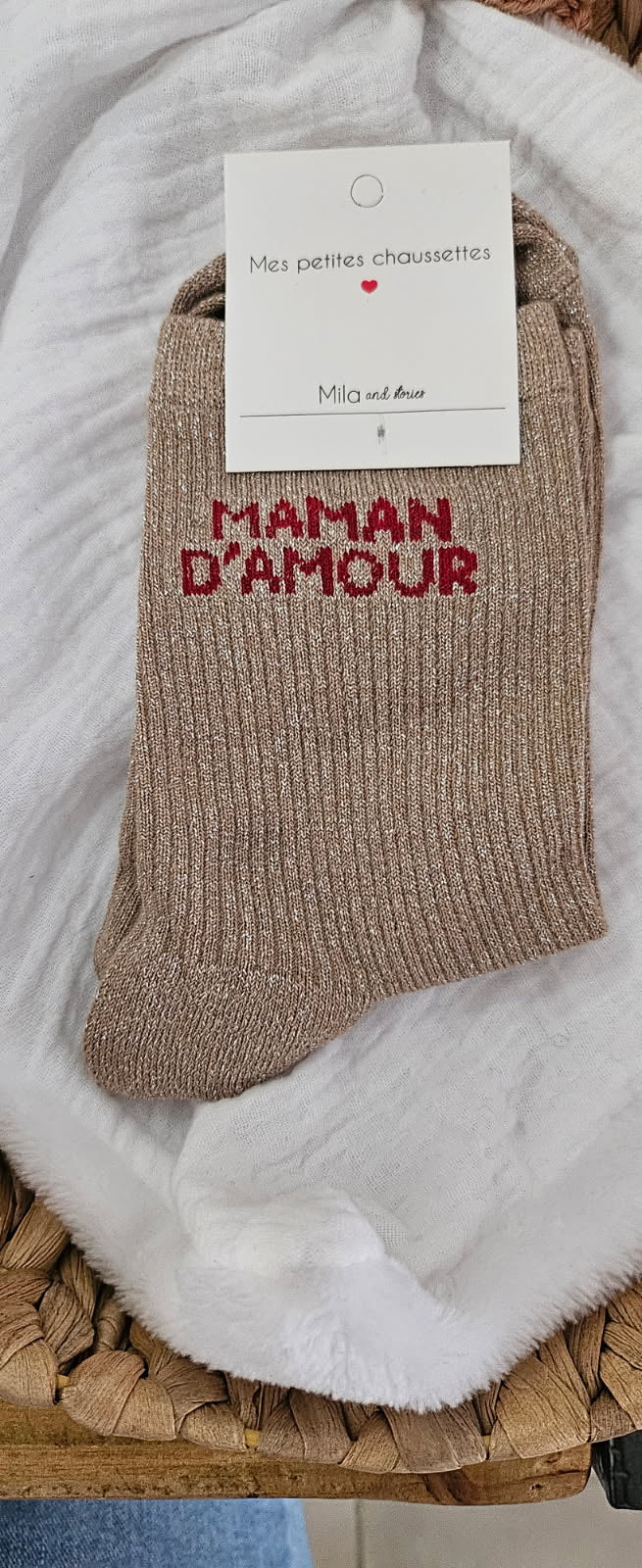 Chaussettes « Maman d’Amour »