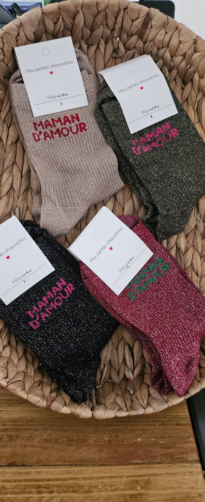 Chaussettes Maman d’Amour